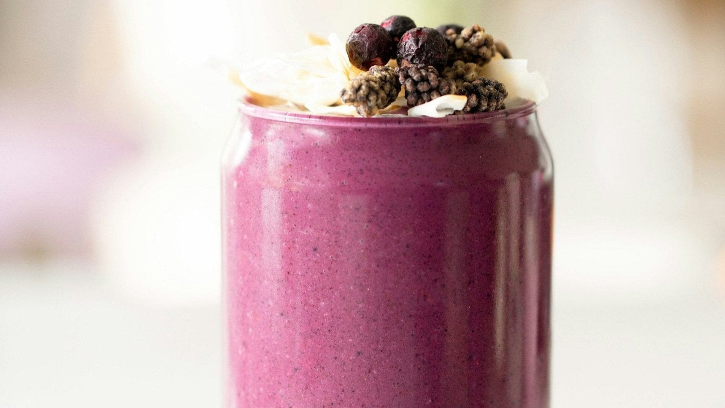 Boysenberry, Blueberry - Banana Smoothie