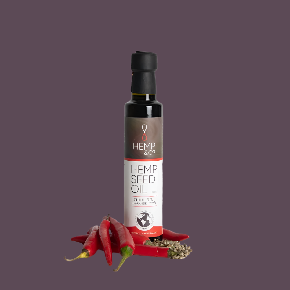 
                      
                        Chilli Hempseed Oil - Spicy Boost with Essential Nutrients
                      
                    