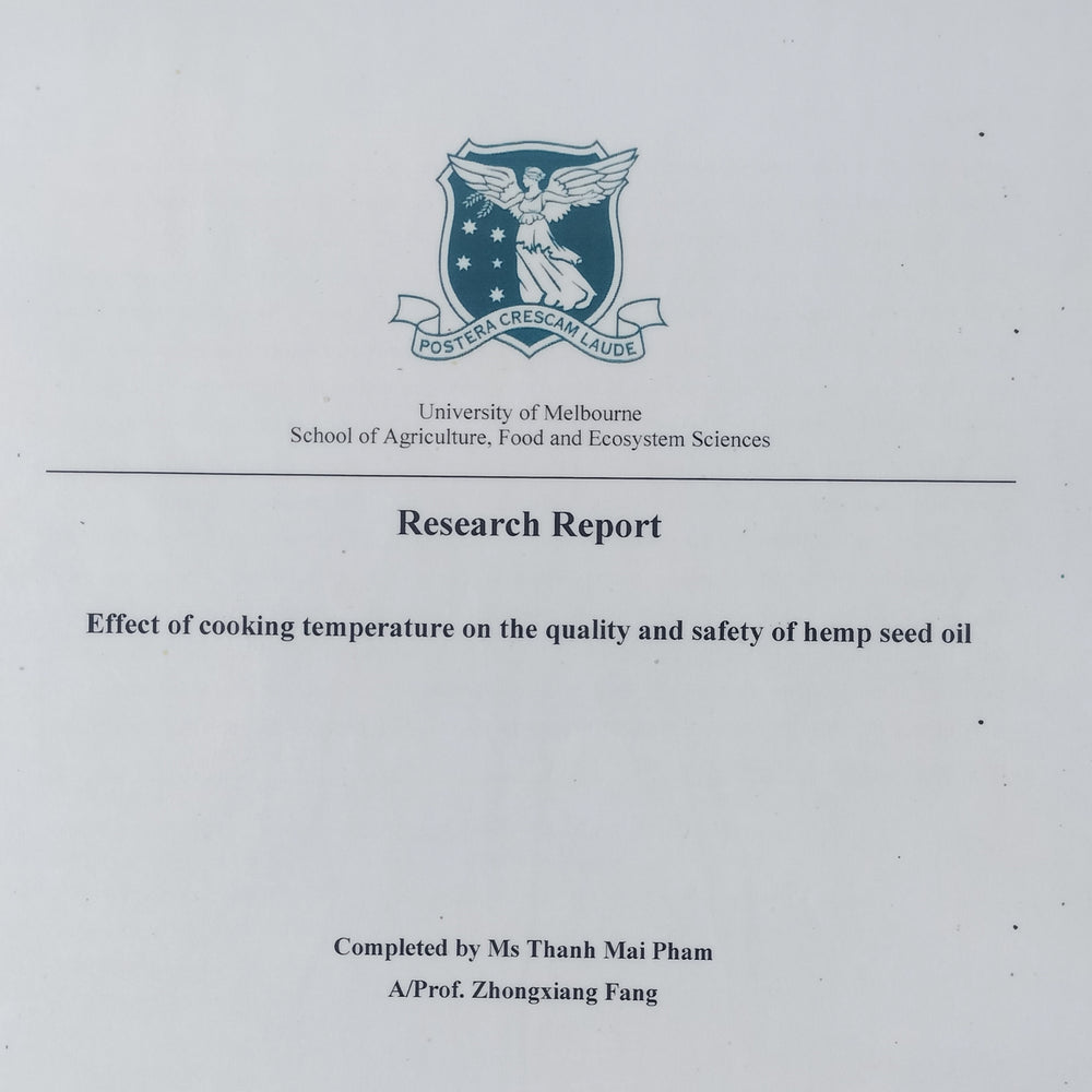 University of Melbourne research report cover