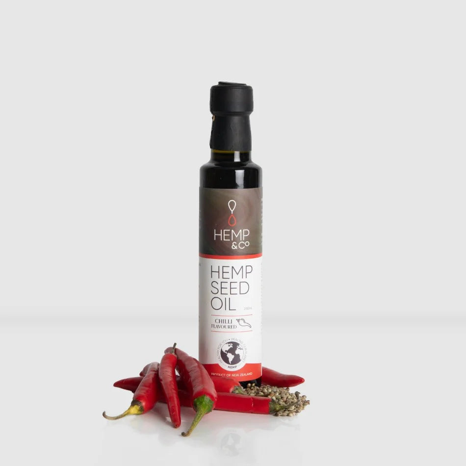 Hempseed Oil OneofaKind Natural Chilli Flavour Hemp & Co